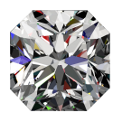1 1/4 ct Passion Fire Diamond, G VS-1 loose square