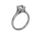 Allure Cathedral Solitaire 18kt White 05